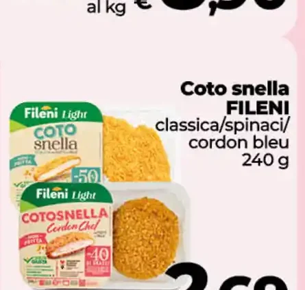 Coto snella Fileni