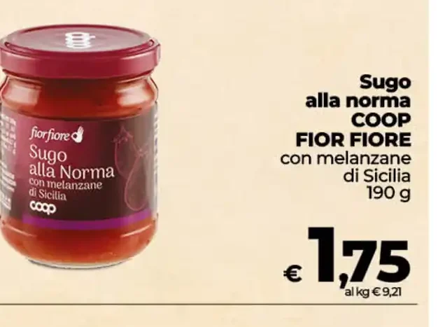 Sugo alla Norma Coop Fior Fiore