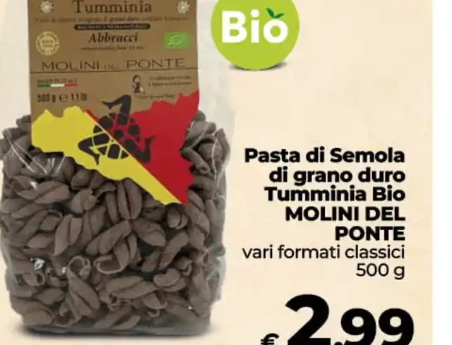 Pasta di semola di grano duro Tumminia Bio Molini del Ponte