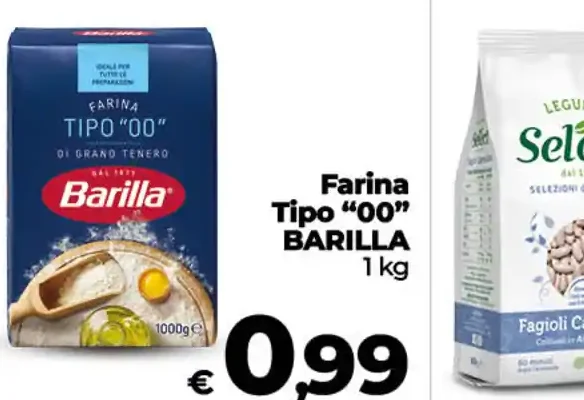 Farina tipo 00 Barilla