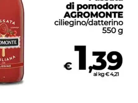 Passata di pomodoro Agromonte