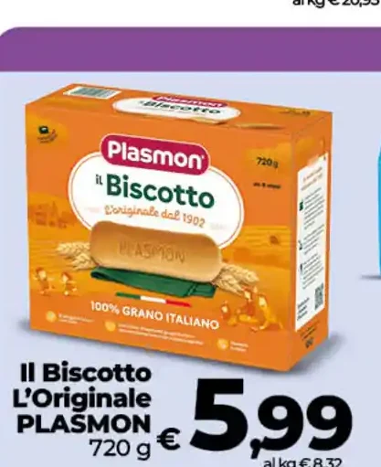 Il Biscotto L'Originale Plasmon