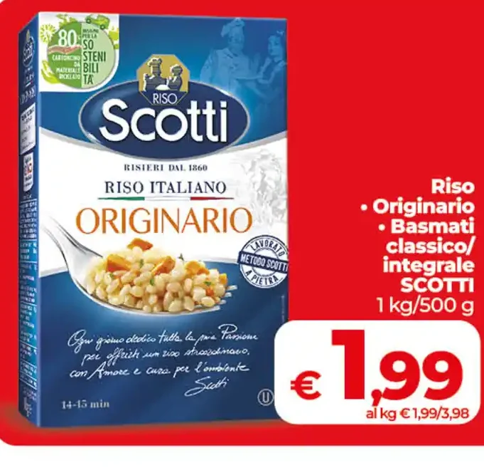 Riso italiano Scotti
