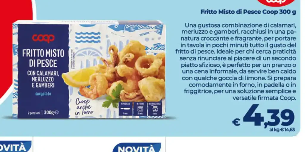 Fritto Misto di Pesce Coop