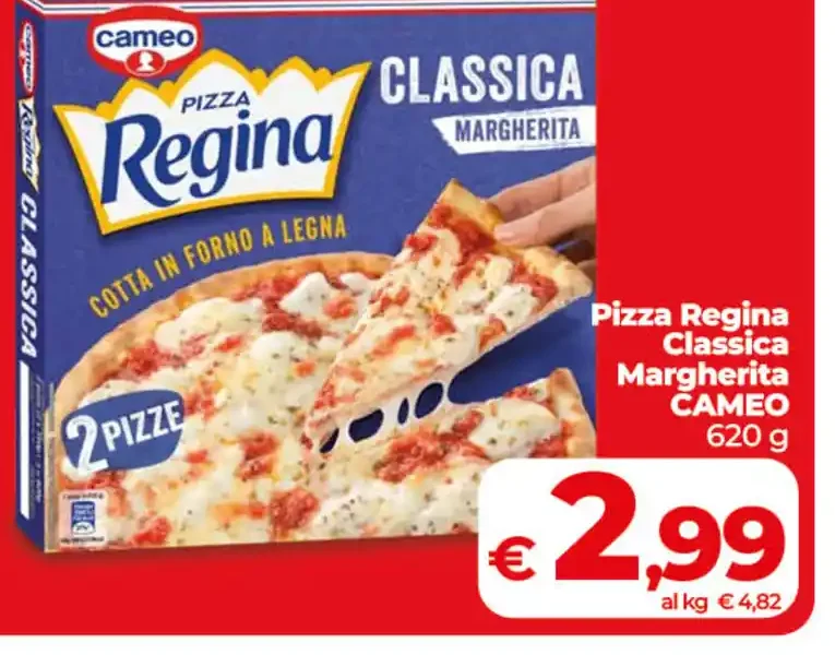 Pizza Regina Classica Margherita