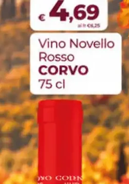 Vino Novello Rosso Corvo
