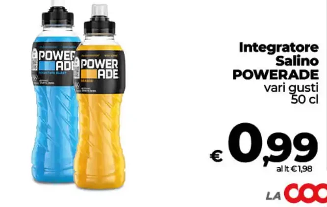 Integratore salino Powerade