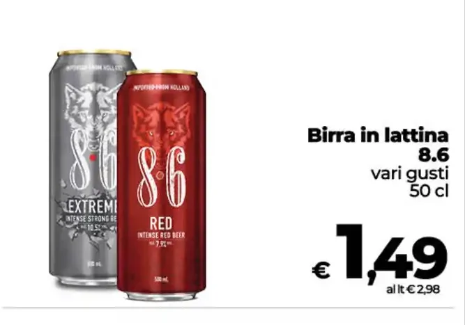 Birra in lattina