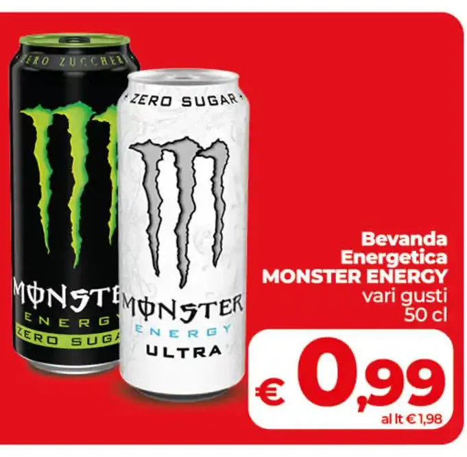 Bevanda energetica Monster Energy