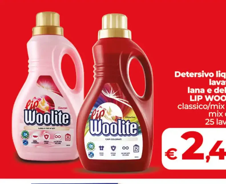 Detersivo liquido Woolite