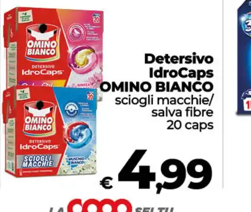 Detersivo IdroCaps Omino Bianco
