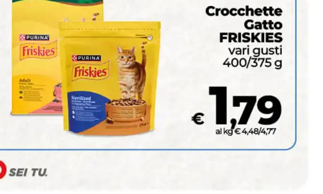 Crocchette gatto Friskies