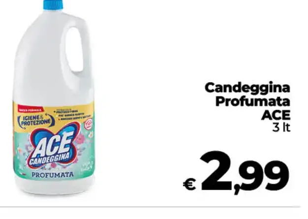 Candeggina profumata Ace