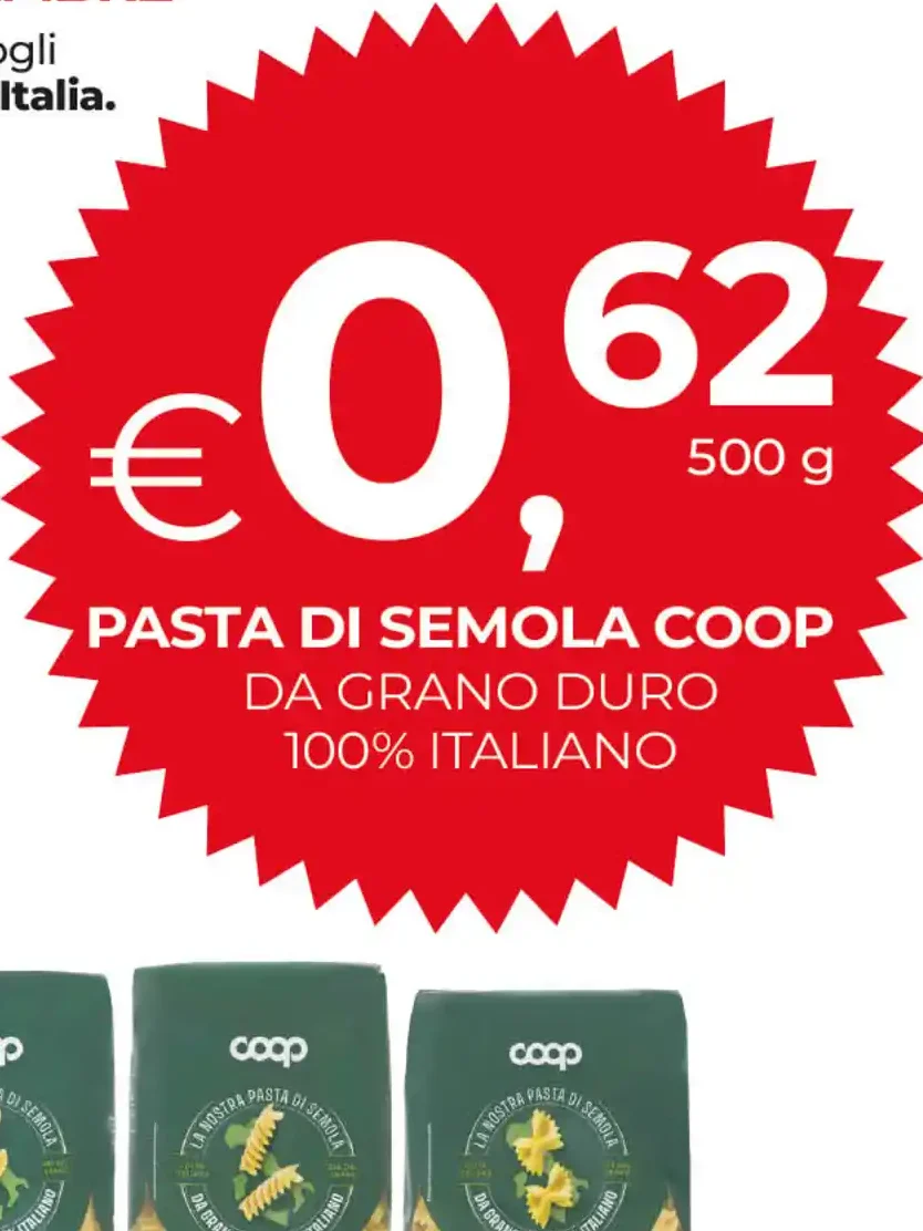 Pasta di semola Coop