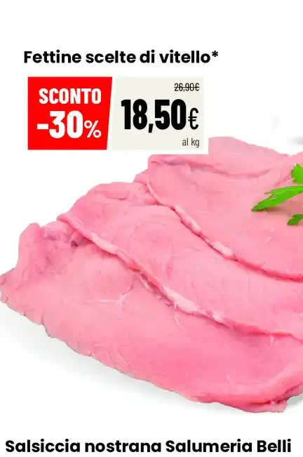 Fettine scelte di vitello