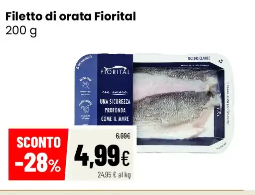Filetto di orata Fiorital