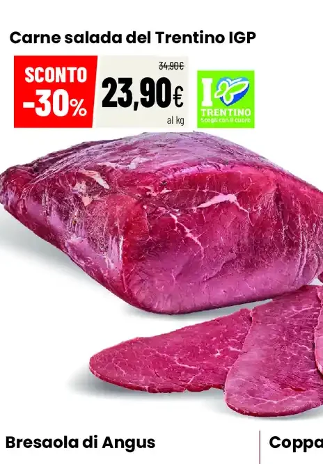 Carne salada del Trentino IGP