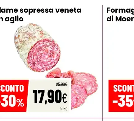 Salame sopressa veneta con aglio