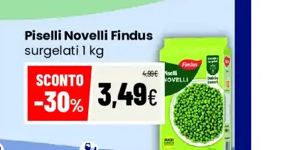 Piselli Novelli Findus