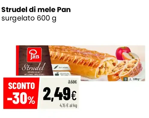 Strudel di mele Pan