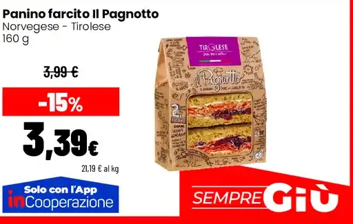 Panino farcito Il Pagnotto