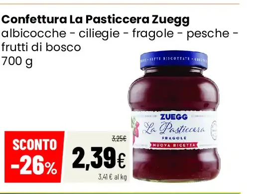 Confettura La Pasticcera Zuegg