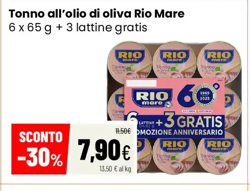 Tonno all'olio di oliva Rio Mare