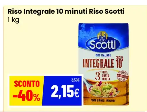 Riso integrale 10 minuti