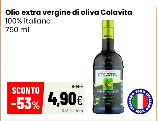 Olio extra vergine di oliva Colavita