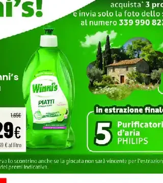 Detersivo piatti concentrato Winni's