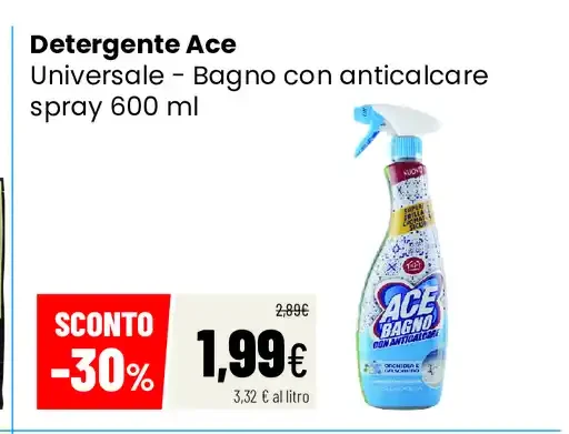 Detergente Ace Universale