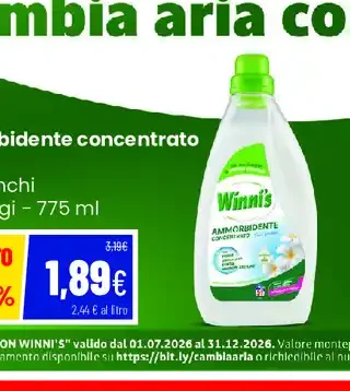 Ammorbidente concentrato Winni's