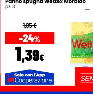 Panno spugna Wettex Morbido