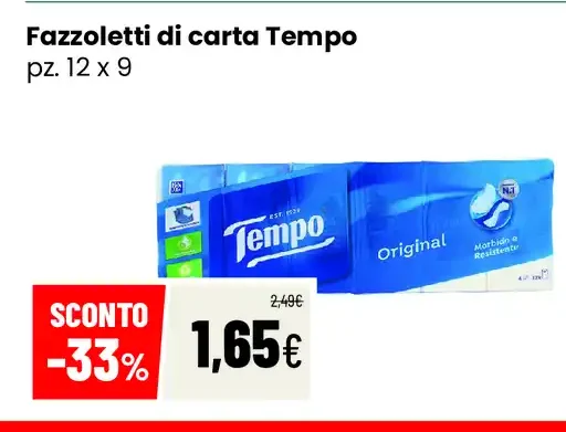 Fazzoletti di carta Tempo