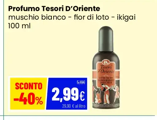 Profumo Tesori d'Oriente