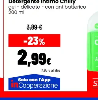 Detergente intimo Chilly