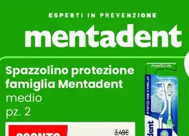 Spazzolino protezione famiglia Mentadent