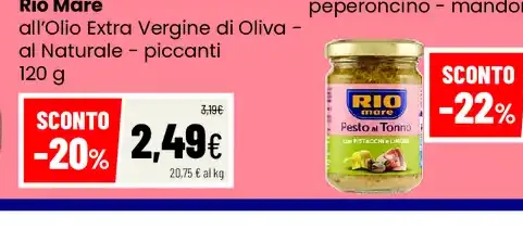 Filetti di Sgombro Grigliati Rio Mare
