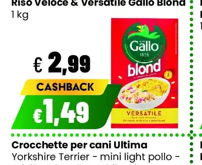 Riso Veloce & Versatile Gallo Blond
