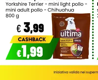 Crocchette per cani Ultima