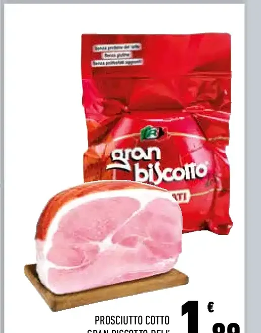 Prosciutto cotto Gran Biscotto