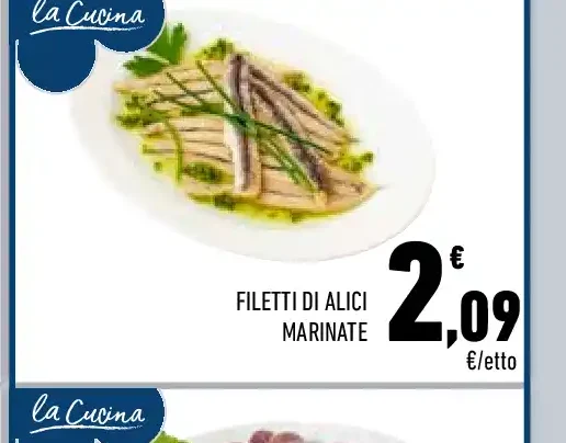 Filetti di alici marinate