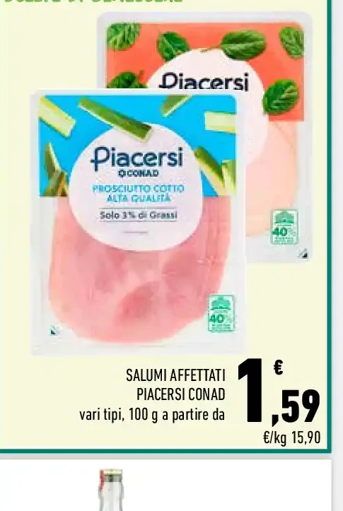 Salumi affettati Piacersi Conad