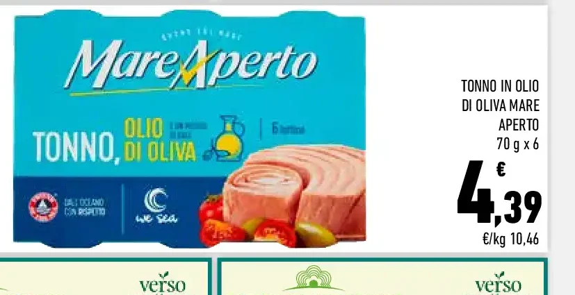 Tonno in olio di oliva