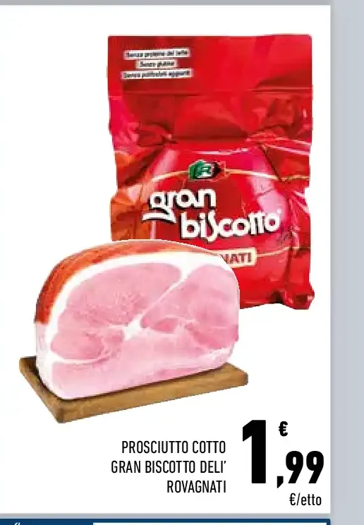 Prosciutto cotto Gran Biscotto