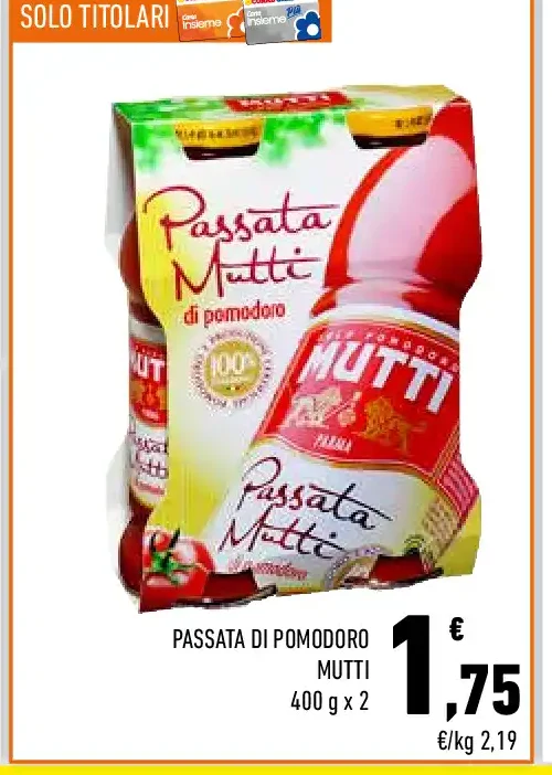 Passata di pomodoro Mutti