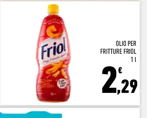 Olio per fritture Friol