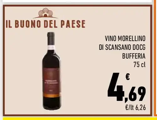 Vino Morellino di Scansano DOCG Bufferia