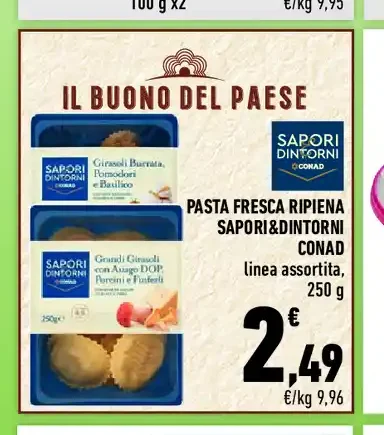 Pasta fresca ripiena Sapori&Dintorni Conad