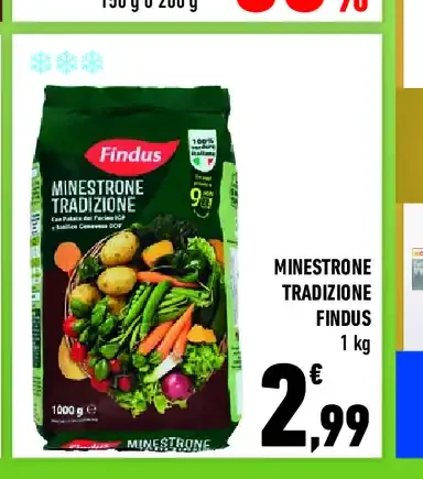 Minestrone tradizione Findus